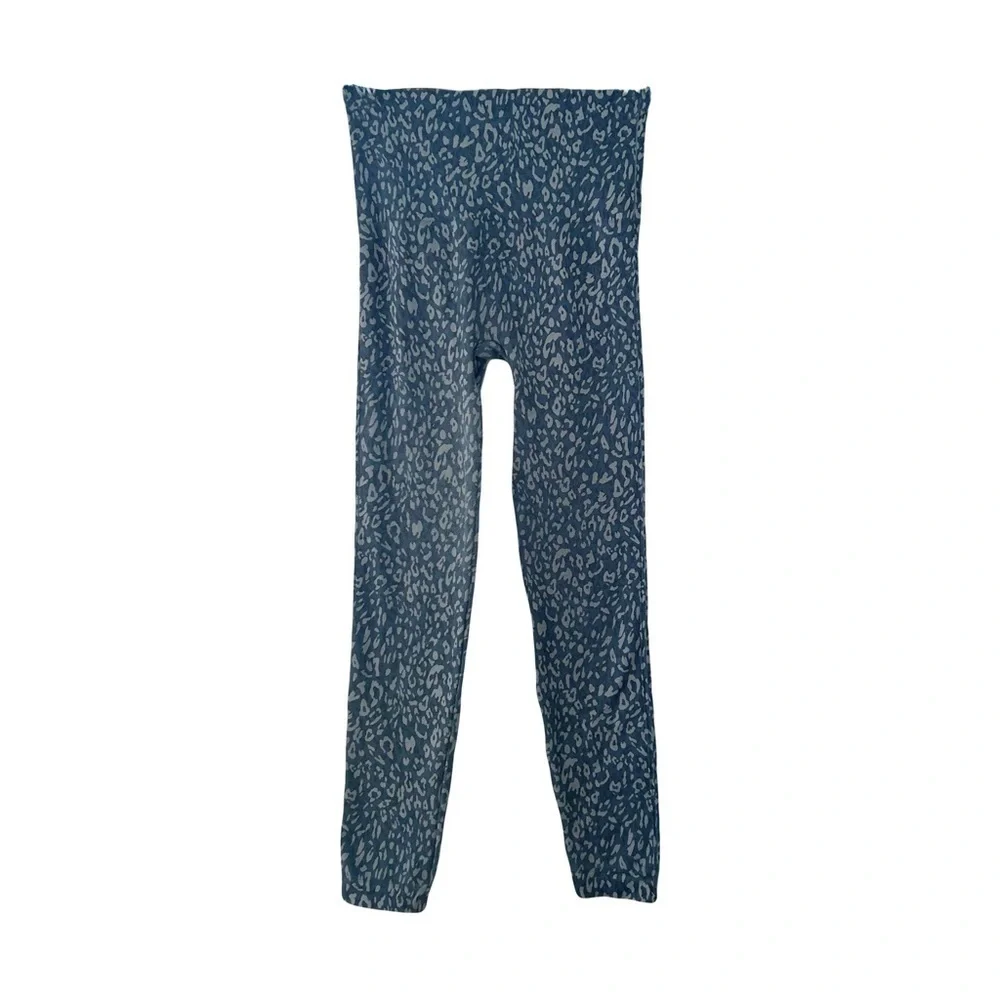 Spanx Look at Me Now Leopard Print Leggings Sz S - Picture 2 of 5